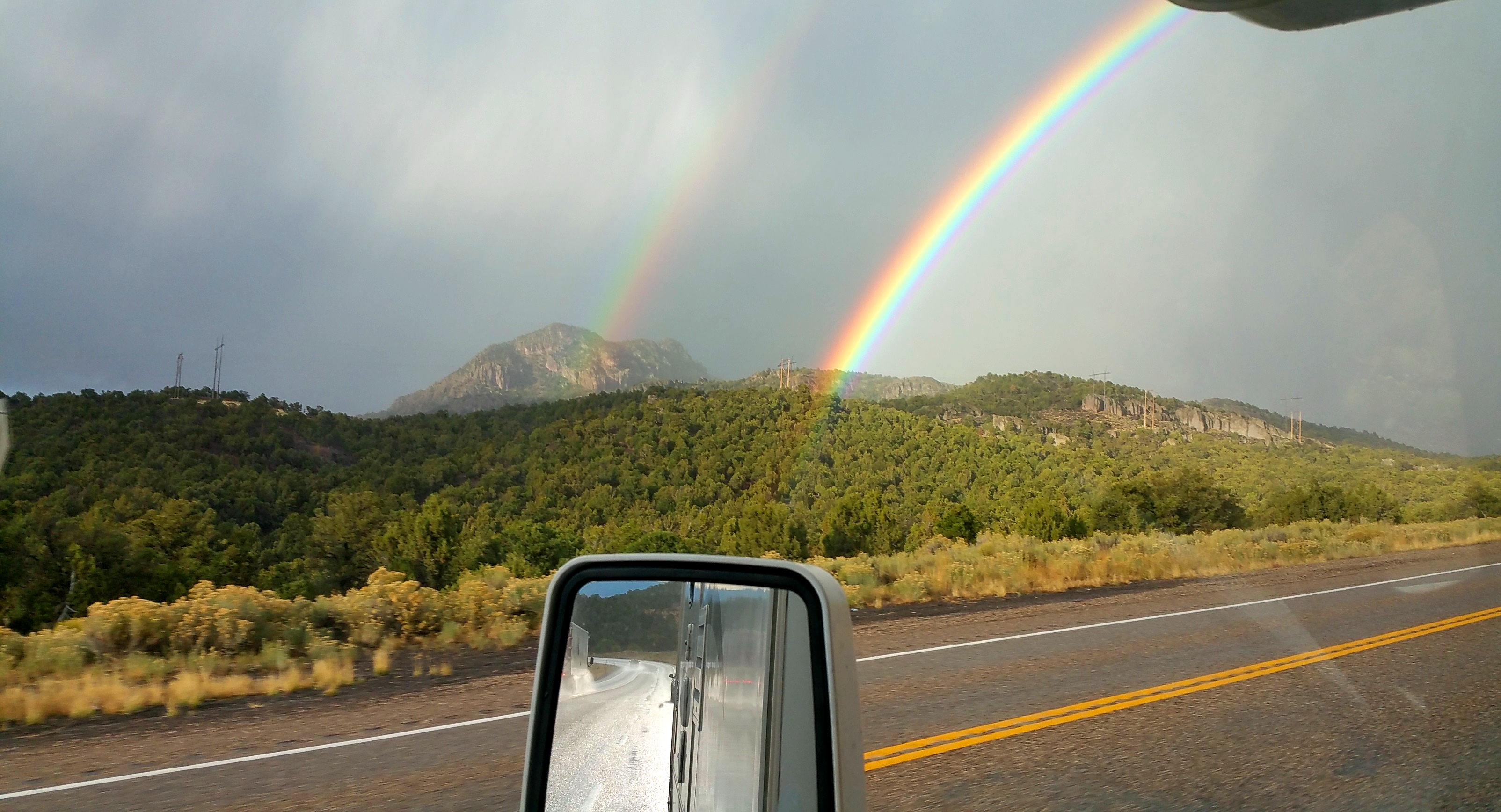 052 Rainbow led us for an hour-after Dr. Appointment