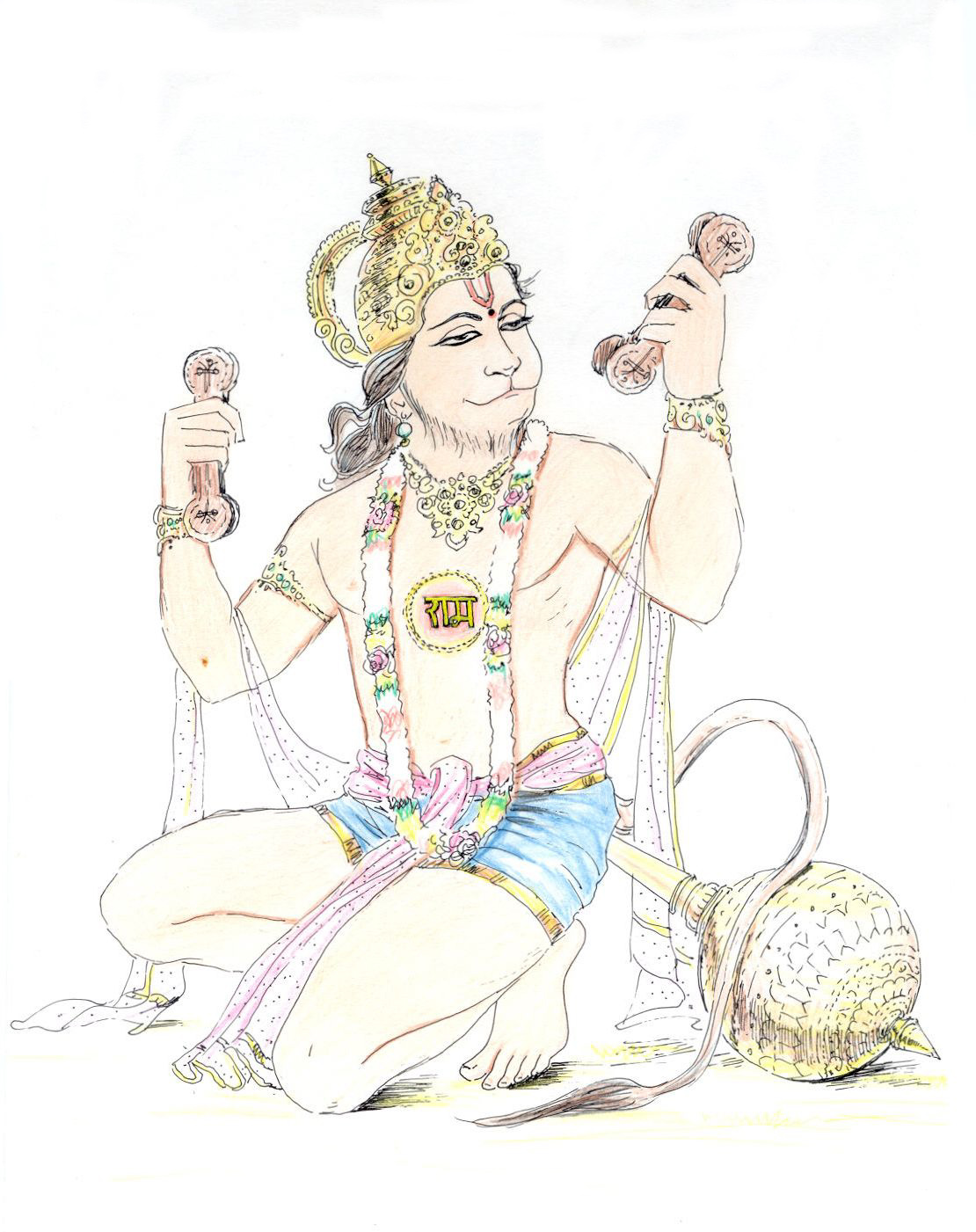 Hanuman by Lakshmi