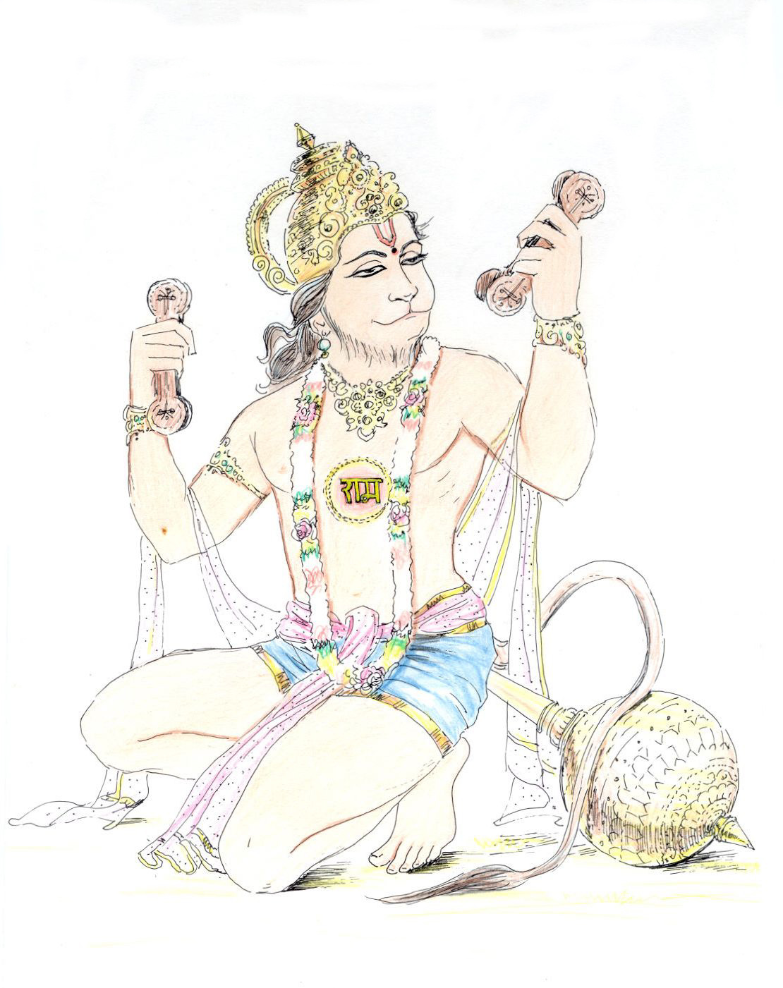 Hanuman by Lakshmi